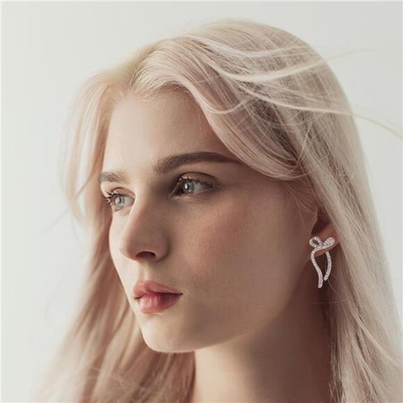 Classic Stud Earrings – Elegant, Dainty, Long-Lasting Shine, Perfect Gift - Picture 3 of 5